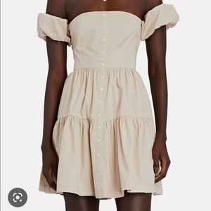NWT Staud Elio Mini Dress